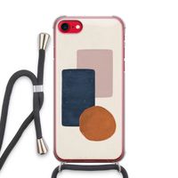 Geo #3: iPhone SE 2020 Transparant Hoesje met koord
