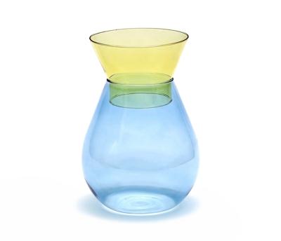 Peleg Design Twotone Vaas - Blauw