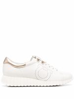 Ferragamo baskets Gancini - Blanc
