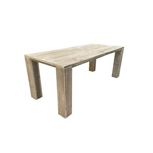 Wood4you - Tuintafel Chicago. - 150/90 cm - 150/90 cm - Eettafels