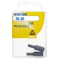 Bitjes torx tx.20 2st - Deltafix