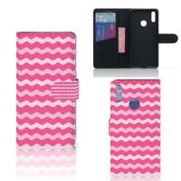 Huawei Y7 (2019) | Telefoon Hoesje | Waves Pink