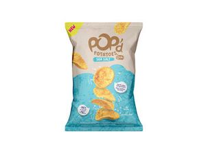 Croky chips Croky - Pop'd Potatoes Sea Salt 23 Gram 21 Stuks