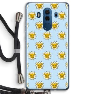Leeuwenkoppen: Huawei Mate 10 Pro Transparant Hoesje met koord