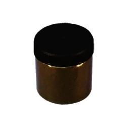 Blockland Zalfpot glas bruin gedopt 60ml