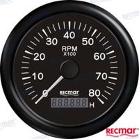 Relojes cuentavueltas y horarios RECKY07206 - CUENTAVUELTAS 1.0/10.0 - 0/8000 RPM NEGR