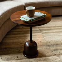 Dutchbone Bijzettafel 'Hazel' Mangohout, 45cm