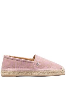 Versace espadrilles Versace Allover en cuir - Rose