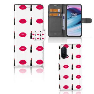 OnePlus Nord CE 5G Telefoon Hoesje Lipstick Kiss