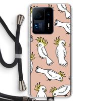 Papegaai: Xiaomi Mi Mix 4 Transparant Hoesje met koord