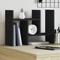 VidaXL Bureau organiser 34,5x15,5x35,5 cm bewerkt hout zwart