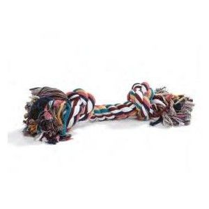 Flostouw Gekleurd 38 cm 2-knoops 2 stuks