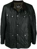 Barbour veste à effet ciré - Vert