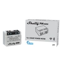 Shelly PM Mini Gen3 elektrische schakelaar Slimme schakelaar 1P Grijs - thumbnail