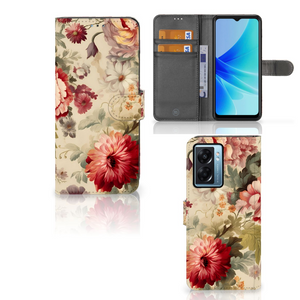 Hoesje voor OPPO A77 5G | A57 5G Bloemen