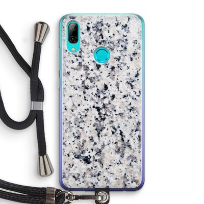 Gespikkelde marmer: Huawei P Smart (2019) Transparant Hoesje met koord