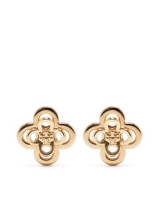 Tory Burch boucles d'oreilles à plaque Double T