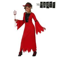 Kostuums voor Kinderen Th3 Party Rood Demon (2 Onderdelen) Maat 10-12 Jaar