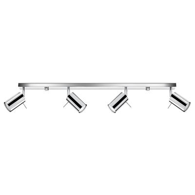 Plafondlamp RING 4L chroom