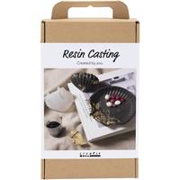 Creativ Company Hobbyset hars gieten, mossel, zwart, goud, 1 doos