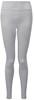 TriDry TR512 Women´s Recycled Seamless ´3D Fit´ Multi-Sport Flex Leggings - Cool Grey Melange - S