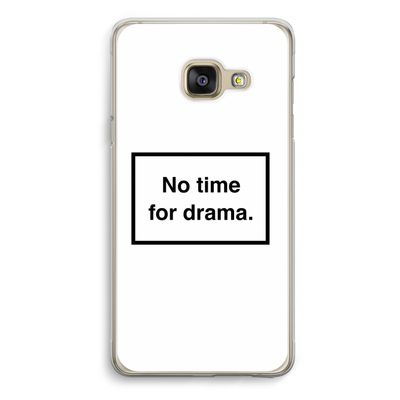 No drama: Samsung A3 (2017) Transparant Hoesje