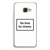 No drama: Samsung A3 (2017) Transparant Hoesje