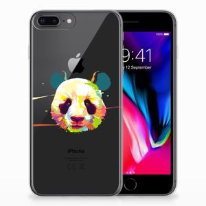 Apple iPhone 7 Plus | 8 Plus Telefoonhoesje met Naam Panda Color