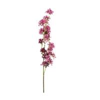 Kunstbloem Matthiola Donker Roze