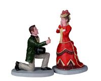 The Proposal Set Of 2 Kerst - Lemax