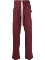 Rick Owens DRKSHDW pantalon de jogging à coupe sarouel - Rouge - thumbnail