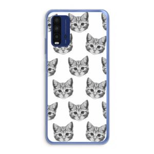 Kitten: Xiaomi Redmi 9T Transparant Hoesje