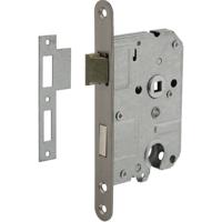 Intersteel Woningbouw cilinder dag- en nachtslot 55 mm geborsteld rvs
