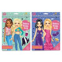 Grafix Besties Fashion Designer Schetsboek 24x20cm 20 Vel