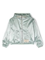 Moncler Enfant veste bomber à logo brodé - Vert - thumbnail