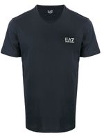 Ea7 Emporio Armani t-shirt à logo imprimé - Bleu