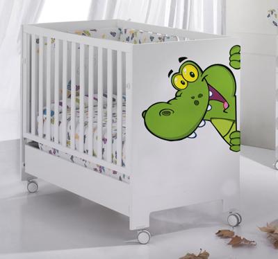 Muursticker Krokodil