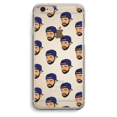 Drake Away: iPhone 6 / 6S Transparant Hoesje