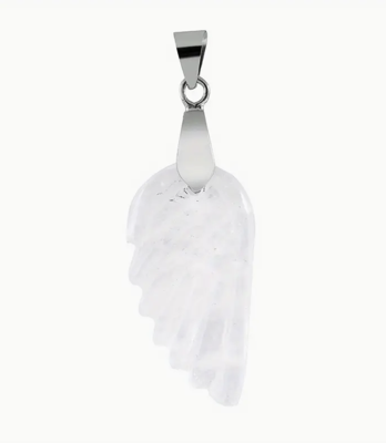 Bergkristal Engelvleugel Ketting - Sieraden - Spiritueelboek.nl