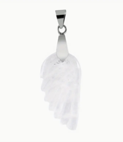 Bergkristal Engelvleugel Ketting - Sieraden - Spiritueelboek.nl