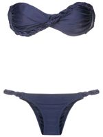 Amir Slama bikini à détails tressés - Bleu - thumbnail