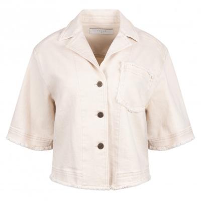 Nukus - Wit | Dames | Jasje | Wit | L | regular | Kamst mode