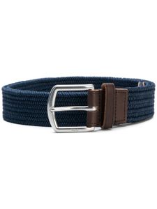 Polo Ralph Lauren ceinture à design tressé - Bleu