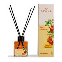 Air Space - Parfum - Geurstokjes - Huisgeur - Huisparfum - Tango in Mango - Vierkant - 100ml