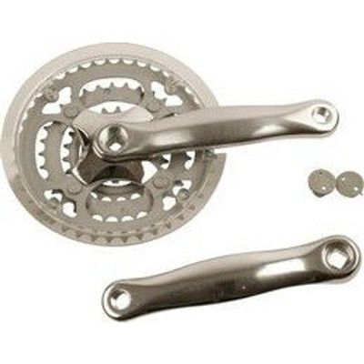 Crankstel Fausto 7/8-Speed | 42-32-22T | Zilver | -3mm