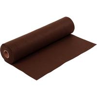 Creativ Company Hobbyvilt, b: 45 cm, dikte 1,5-2 mm, 180-200 gr, bruin, 5 m/ 1 rol
