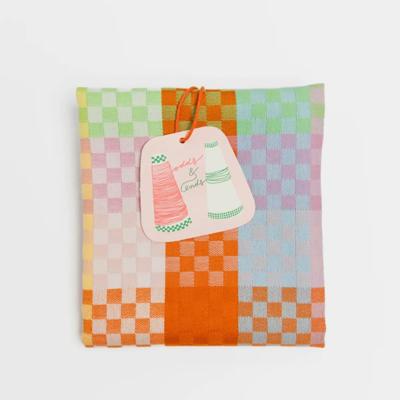 Foekje Fleur Odds & Ends Theedoek (#58A checkered check)