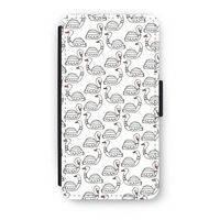 Zwanen: iPhone XS Flip Hoesje