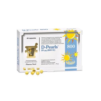 Pharma Nord D-Pearls 800 IU 40 Capsules