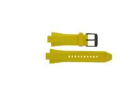 Horlogeband Michael Kors MK8356 Silicoon Geel 28mm
